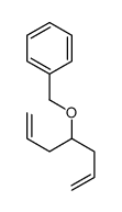 hepta-1,6-dien-4-yloxymethylbenzene结构式