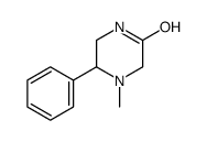 Piperazinone, 4-methyl-5-phenyl- (9CI) Structure