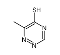 1,2,4-Triazine-5(2H)-thione,6-methyl-(9CI) structure