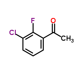 3'-Chloro-2'-fluoroacetophenone structure