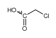 [1-14C]-Chloressigsaeure结构式