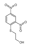 2-(2,4-dinitrophenyl)sulfanylethanol Structure