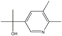 2-(5,6-dimethylpyridin-3-yl)propan-2-ol structure