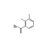 1-(1-溴乙烯基)-2,3-二甲基苯结构式