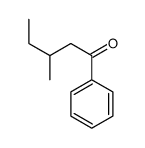 3-methyl-1-phenylpentan-1-one Structure