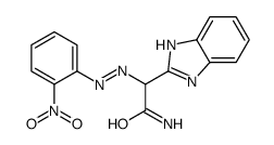 α-[(o-nitrophenyl)azo]benzimidazoline-Δ2,α-acetamide picture