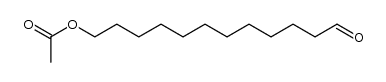 12-oxododecyl acetate Structure