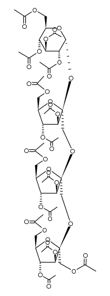 nystose acetate Structure