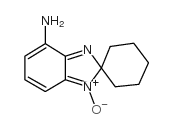 4-氨基-2-螺环己基-2H-苯并咪唑-1-氧化物结构式