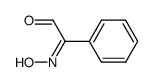 2-hydroxyimino-2-phenylethanal Structure