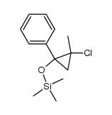 (2-chloro-2-methyl-1-phenylcyclopropoxy)trimethylsilane结构式