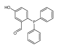 2-diphenylphosphanyl-5-hydroxybenzaldehyde Structure