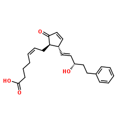 17-phenyl trinor Prostaglandin A2 structure