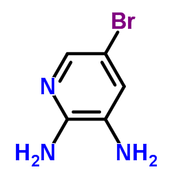 5-brompyridin-2,3-diamin Structure