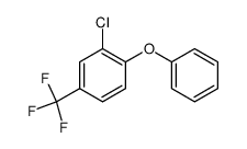 4-(2-chloro-4-trifluoromethylphenoxy)-benzene Structure