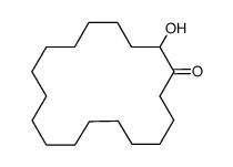 2-hydroxy-cyclooctadecanone Structure