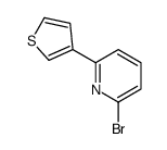 2-bromo-6-thiophen-3-ylpyridine结构式