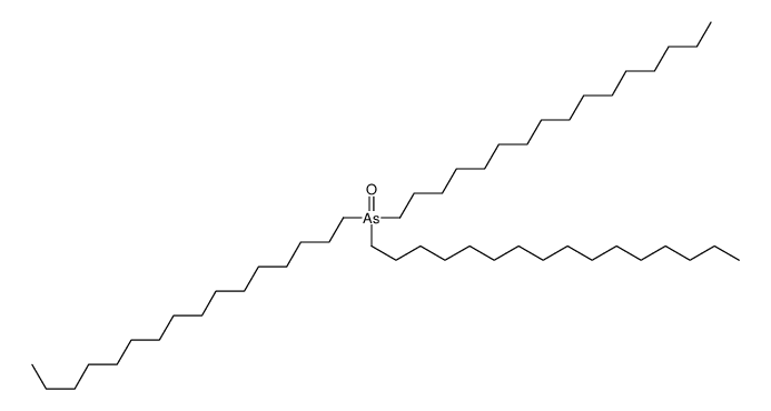 1-dihexadecylarsorylhexadecane Structure