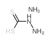 Carbazic acid, dithio-, ammonium salt结构式