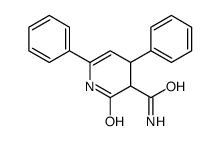 2-oxo-4,6-diphenyl-3,4-dihydro-1H-pyridine-3-carboxamide结构式