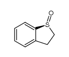 (S)-2,3-dihydrobenzo[b]thiophene 1-oxide结构式