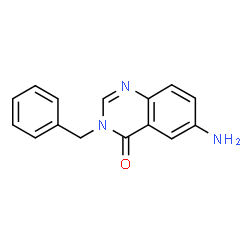 6-amino-3-benzylquinazolin-4(3H)-one structure