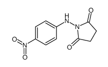 1-(4-nitroanilino)pyrrolidine-2,5-dione Structure