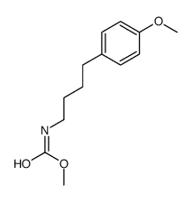 methyl N-[4-(4-methoxyphenyl)butyl]carbamate Structure