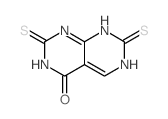 Pyrimido[4,5-d]pyrimidin-4(1H)-one,2,3,7,8-tetrahydro-2,7-dithioxo- Structure