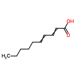 Decadienoic acid Structure