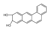 (9R,10R)-9,10-dihydrobenzo[a]anthracene-9,10-diol结构式