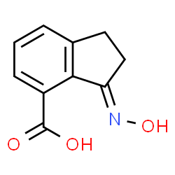 1H-Indene-4-carboxylicacid,2,3-dihydro-3-(hydroxyimino)-(9CI) picture