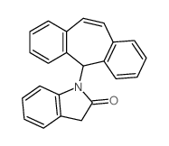 1-(5H-Dibenzo[a,d]cyclohepten-5-yl)-1,3-dihydro-2H-indol-2-one structure