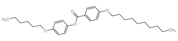 4-(n-Decyloxy)benzoic acid,4-(n-hexyloxy)phenyl ether Structure