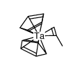 endo-(η5-C5H5)2TaH(CH2=CHMe) structure