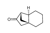 (1S,3aS,7aR)-hexahydro-1,3a-methanoinden-2(3H)-one结构式