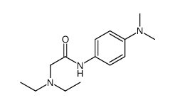 2-(diethylamino)-N-[4-(dimethylamino)phenyl]acetamide结构式