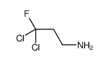 3,3-dichloro-3-fluoropropan-1-amine Structure