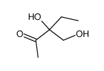 2-Pentanone, 3-hydroxy-3-(hydroxymethyl)- (4CI) Structure