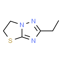 Thiazolo[3,2-b][1,2,4]triazole, 2-ethyl-5,6-dihydro- (9CI)结构式