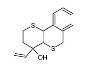 1-vinyl-1-hydroxy-4,10-bisthia-1,2,3,4,9,10-hexahydrophenanthrene Structure