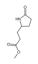 methyl β-(5-oxo-2-pyrrolidyl)propionate结构式