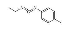 Ethyl(4-methylphenyl)carbodiimid结构式