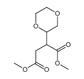 2-p-Dioxanesuccinic acid,dimethyl ester (5CI)结构式