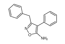 Isoxazole,5-amino-3-benzyl-4-phenyl- (5CI) structure