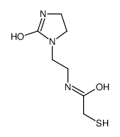 N-[2-(2-oxoimidazolidin-1-yl)ethyl]-2-sulfanylacetamide结构式