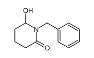 1-benzyl-6-hydroxypiperidin-2-one Structure