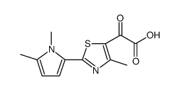 5-Thiazoleacetic acid, 2-(1,5-dimethyl-1H-pyrrol-2-yl)-4-methyl-α-oxo图片