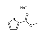 methyl pyrrole-2-carboxylate sodium salt Structure