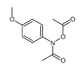 (N-acetyl-4-methoxyanilino) acetate结构式